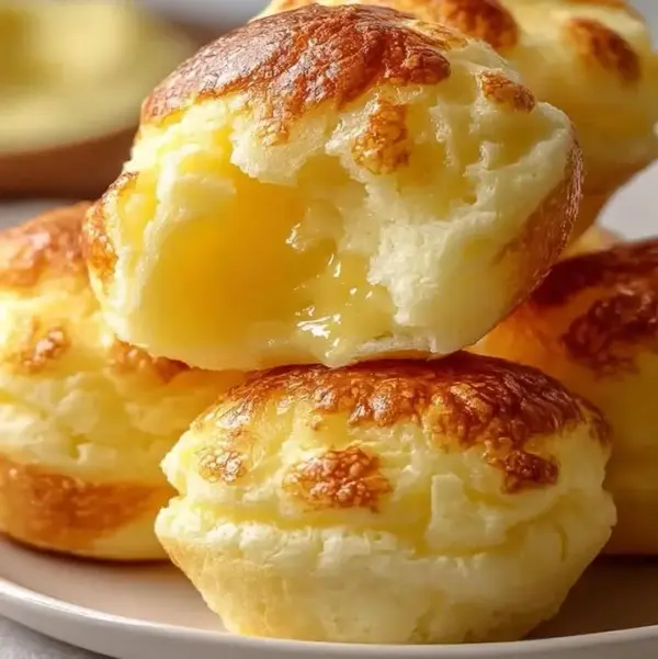 Delicious Nun's Puffs dessert with a golden-brown exterior and soft interior