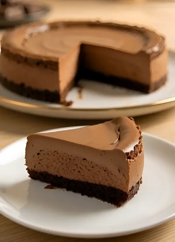 Creamy Chocolate Cheesecake