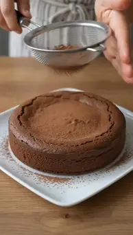 3-Ingredient Cottage Cheese Chocolate Cake
