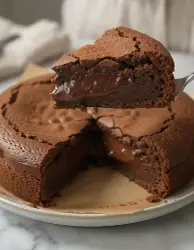 3-Ingredient Apple Chocolate Cake