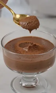 Homemade Chocolate Mousse