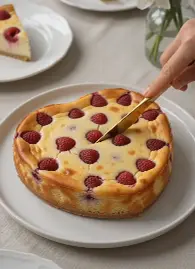 Creamy Raspberry Cheesecake