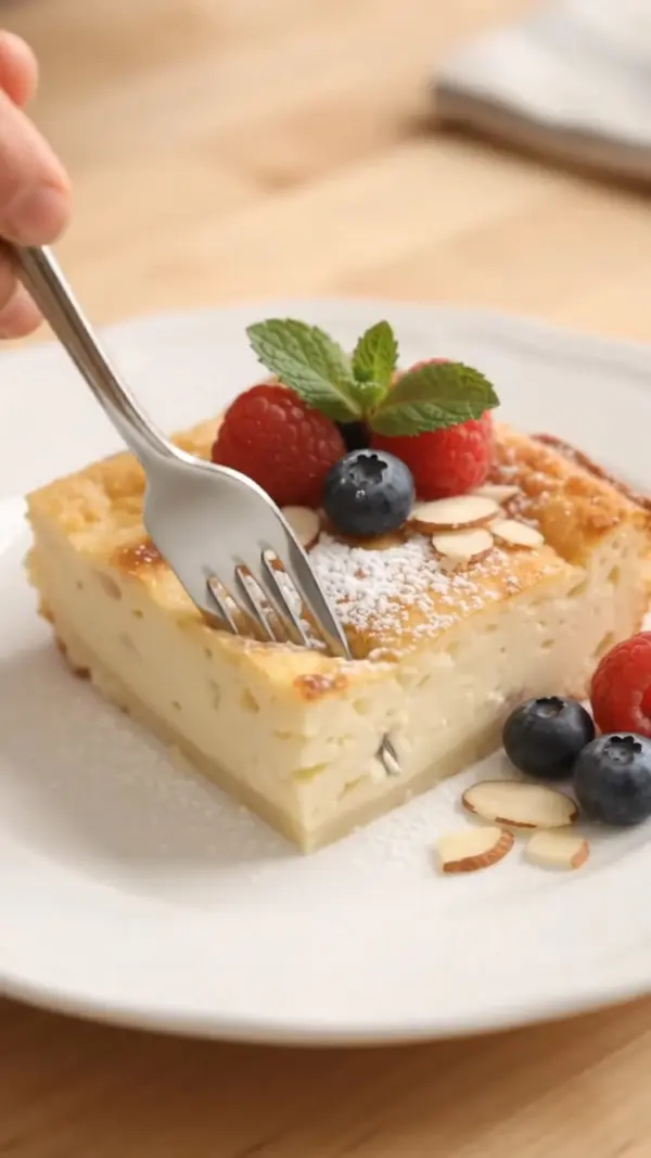 3-Ingredient Baked Greek Yogurt Cake