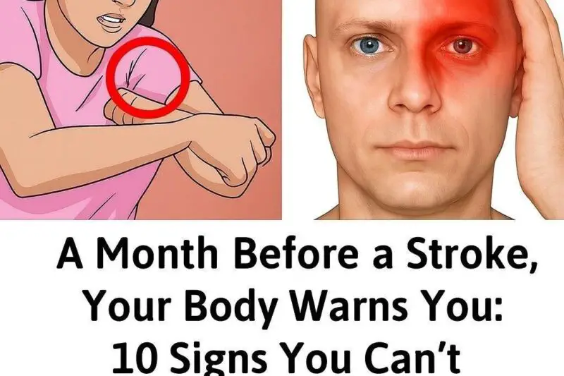 A month before a stroke, your body warns you: 10 signs not to ignore