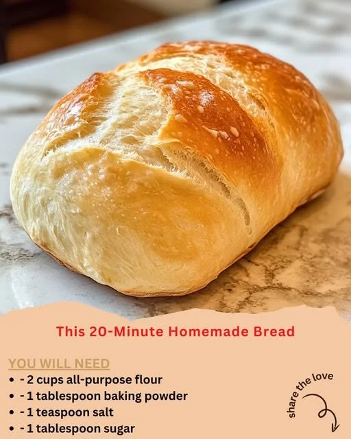 Freshly baked homemade bread ready to be sliced and enjoyed