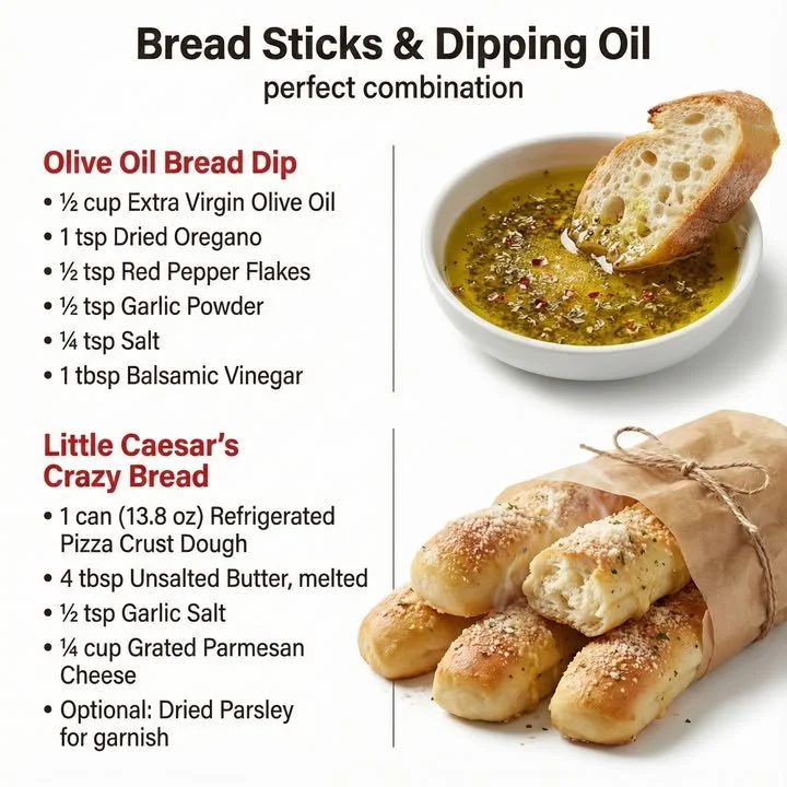 Delicious olive oil bread dip served with fresh bread slices