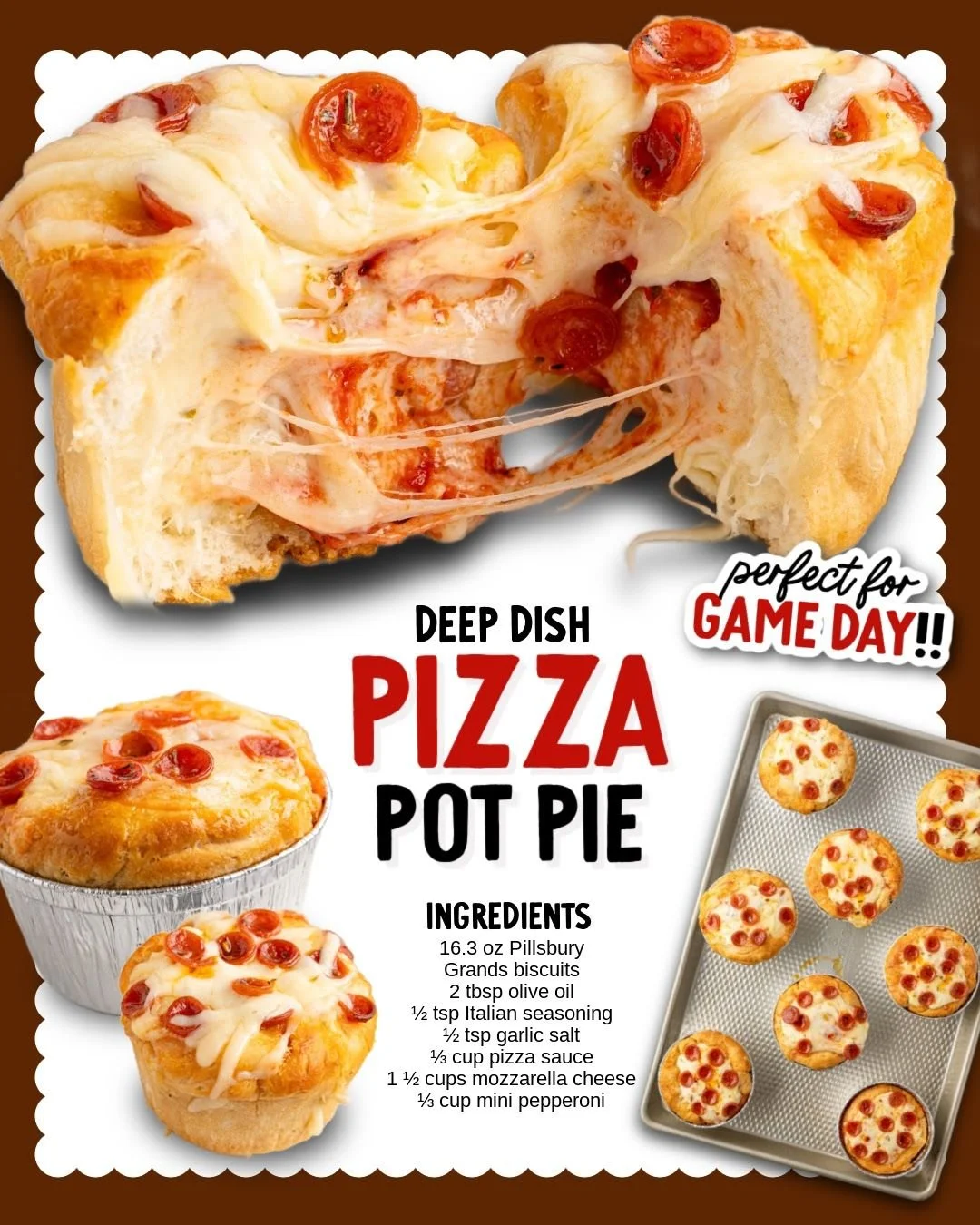 Pillsbury Grands Biscuit Bake fresh out of the oven, golden and fluffy